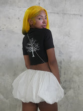 Load image into Gallery viewer, BLACK GET RICH STAY RICH CROP TOP
